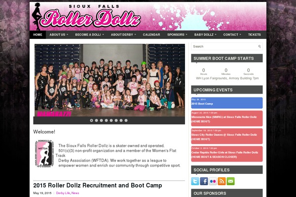 Site using Flickr Photostream plugin