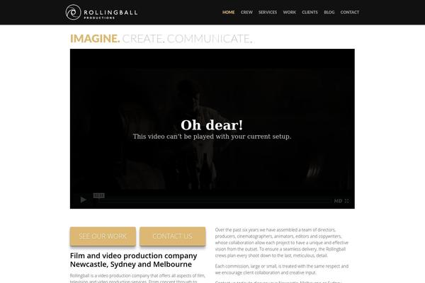 Feather13 theme site design template sample