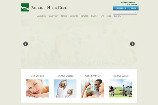 Public theme site design template sample