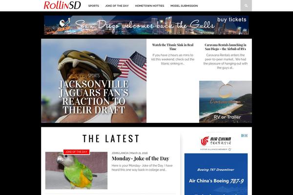 Braxton theme site design template sample