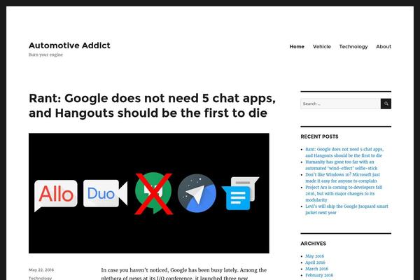 Naya Lite theme site design template sample