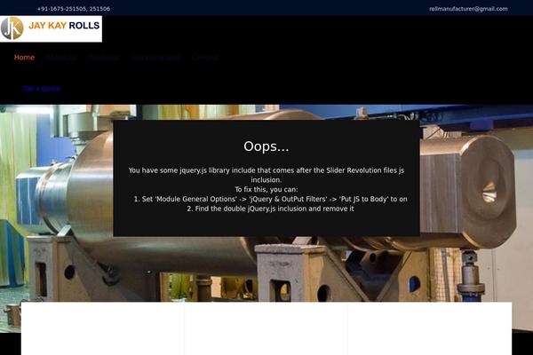 Site using SVG Support plugin
