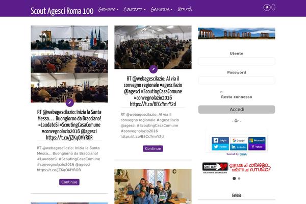 Site using Gigya - Social Infrastructure plugin