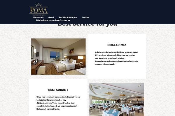 Site using Wp-hotelier plugin