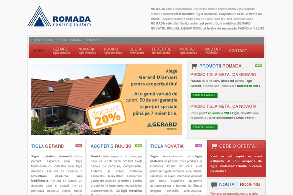 Revista theme site design template sample