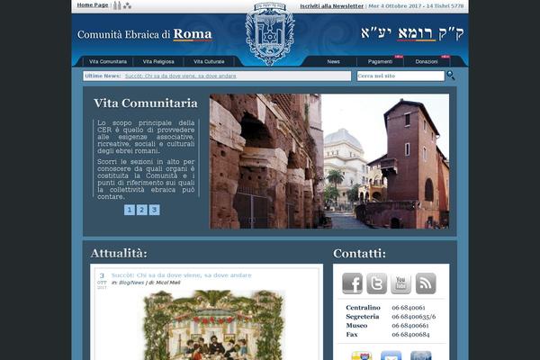 Site using News-Ticker plugin