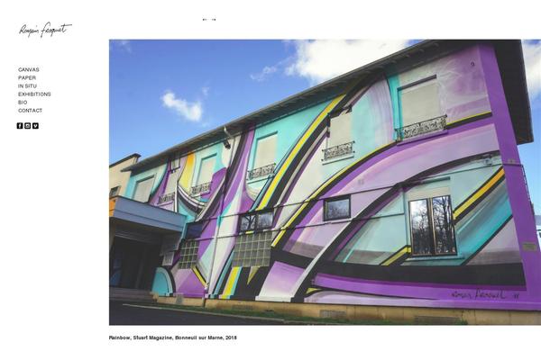 romainfroquet.fr site used Colrv8