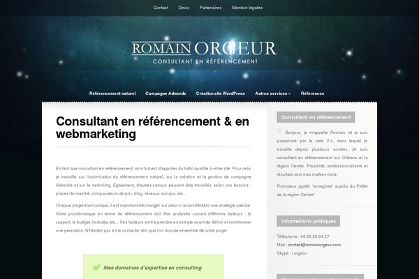Site using Elegantbuilder plugin