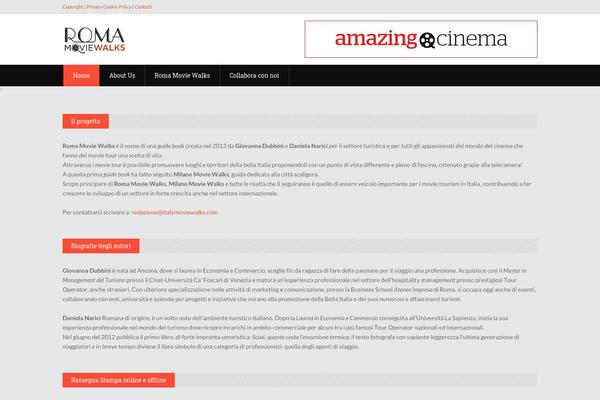 romamoviewalks.it site used Discussionwp