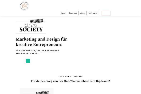 Thrive theme site design template sample