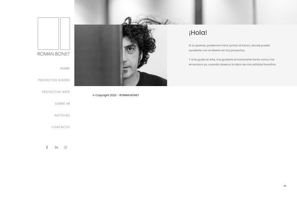 Archi theme site design template sample
