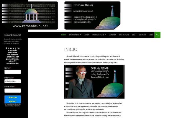 Twenty Fourteen theme site design template sample