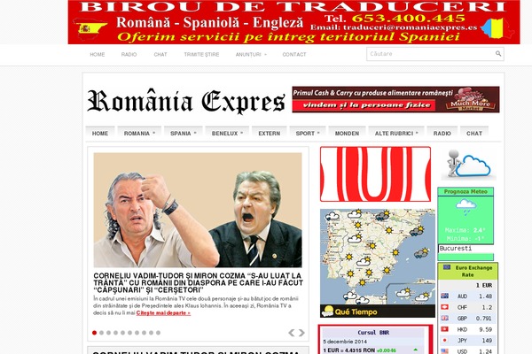 romaniaexpres.com site used Newsfocus