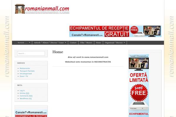 Magazine Basic theme site design template sample