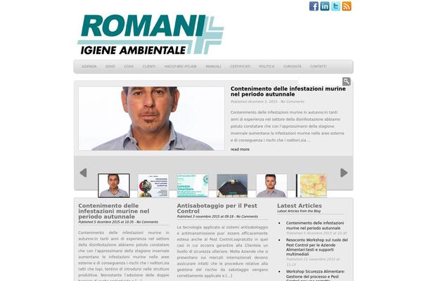 WP-Creativix theme site design template sample