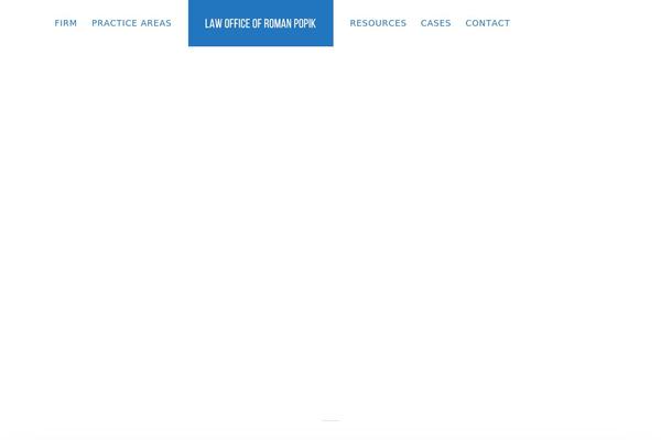 romanpopik.com site used Kallyas