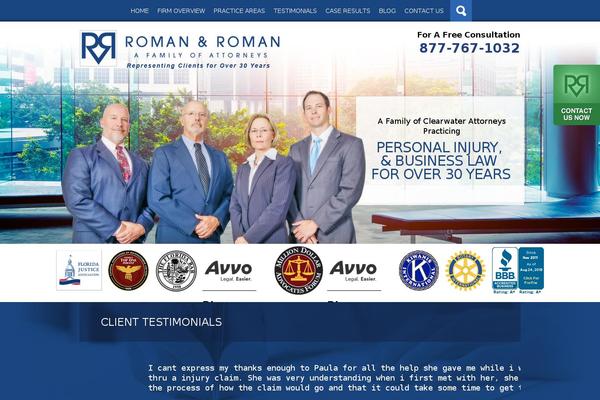 Universal theme site design template sample