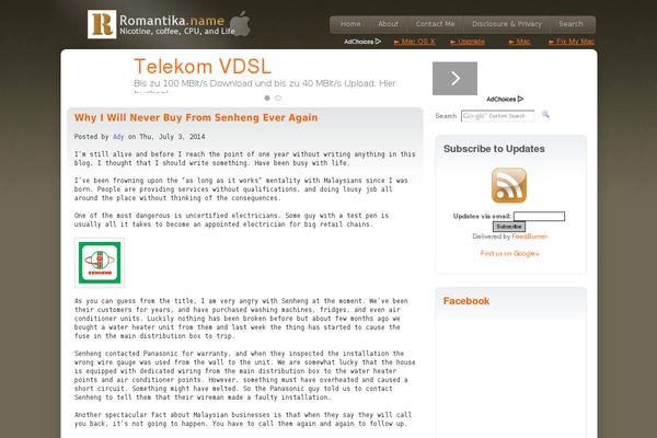 Site using Collapsible Archive Widget plugin