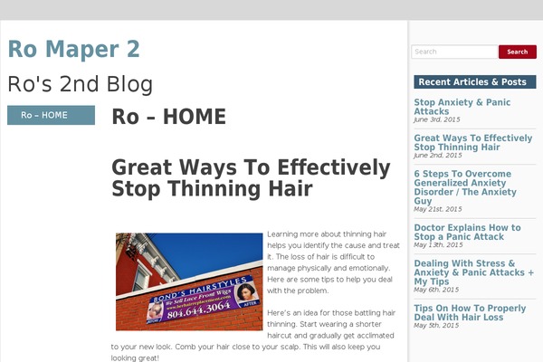 SmartAdapt theme site design template sample