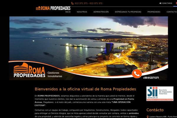 Site using Inspiry-real-estate plugin