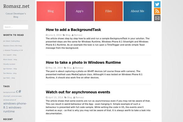 Site using Crayon Syntax Highlighter plugin