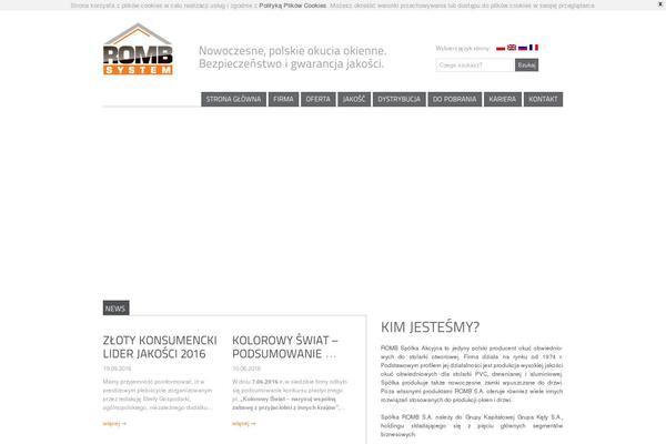 Karo theme site design template sample