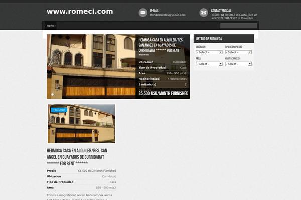 avenue theme site design template sample