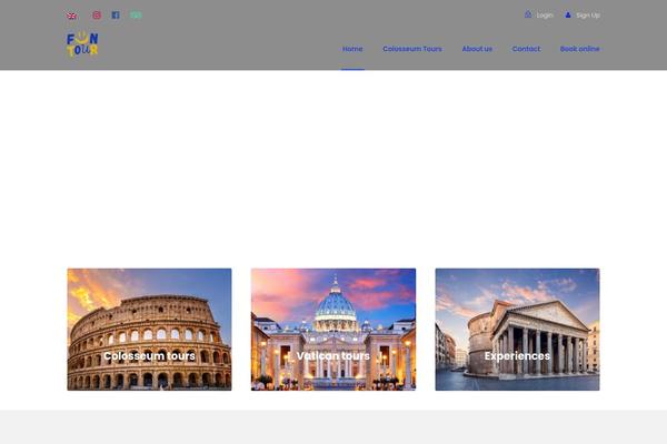 Site using Tourmaster plugin