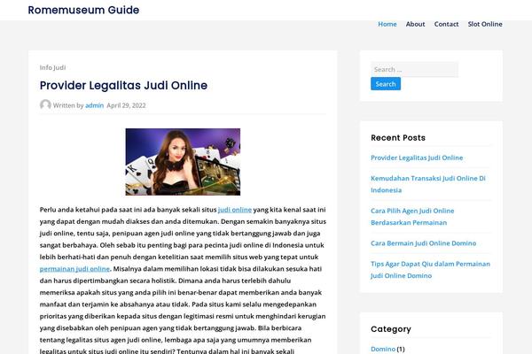 romemuseumguide.com site used Galaxis