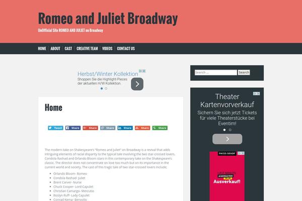 Solon theme site design template sample