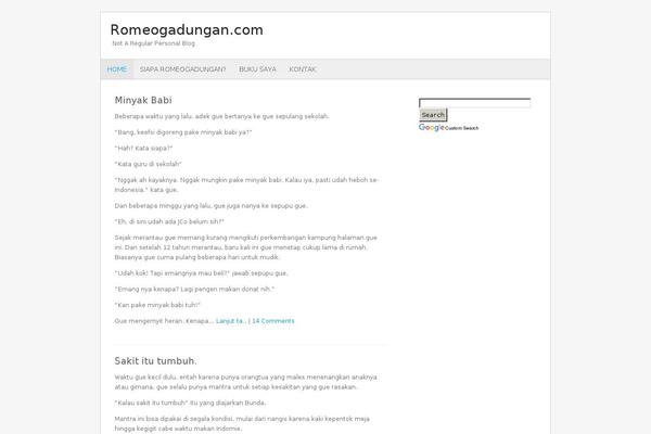 Bloggist theme site design template sample