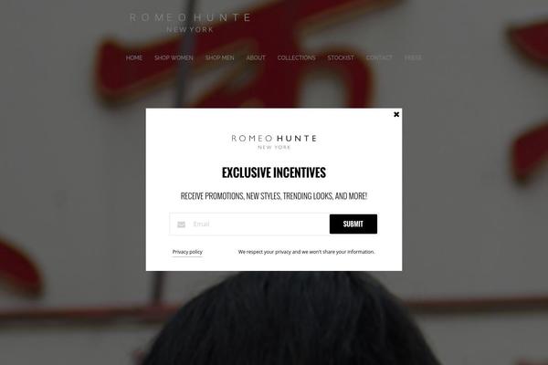 romeohunte.com site used Olivie
