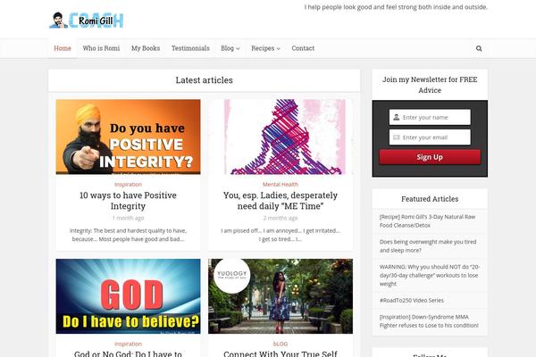 romigill.com site used Twenty Twenty-Three