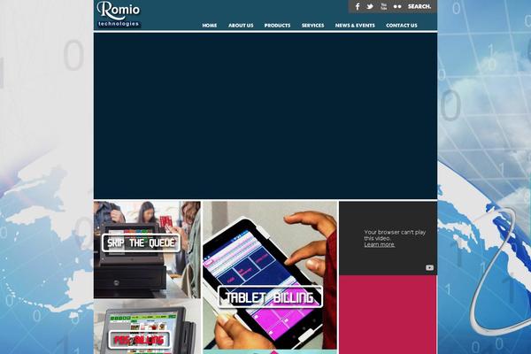 Challenge theme site design template sample