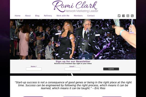Intuition theme site design template sample