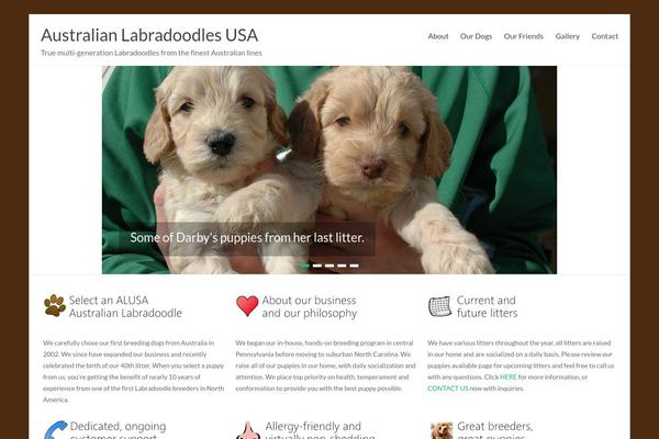 Spacious theme site design template sample