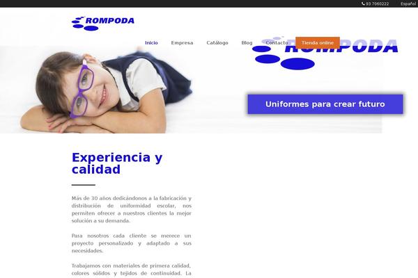 Generatepress-child theme site design template sample