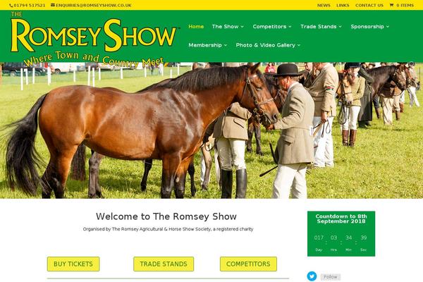 romseyshow.co.uk site used Romseyshow