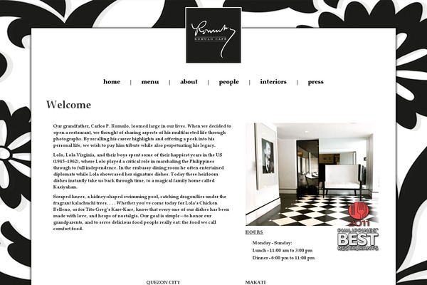 romulocafe.com site used Caferomulo