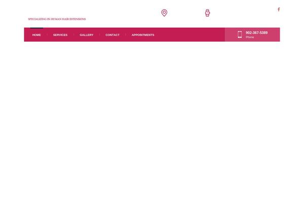 Cinderella theme site design template sample