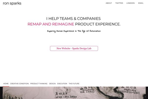 Blink theme site design template sample