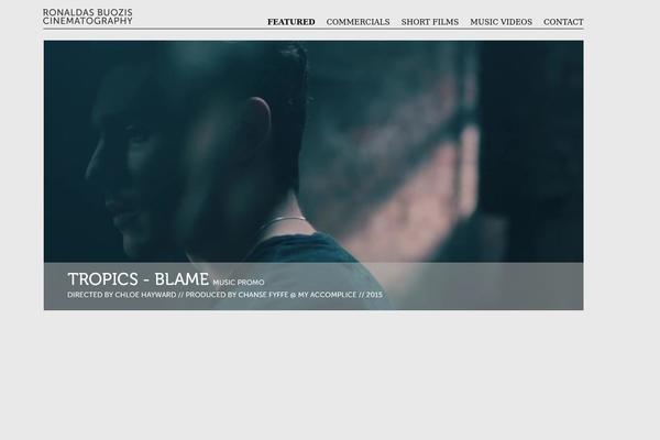 Manifest 1.1 theme site design template sample