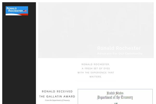 Ronneby theme site design template sample