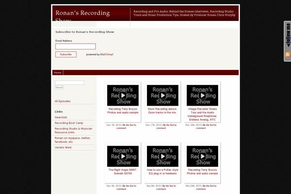 Site using wordTube plugin