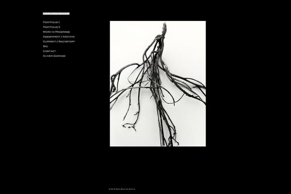 Tabula Rosa theme site design template sample