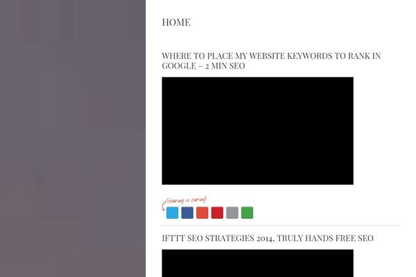 Seasonal theme site design template sample
