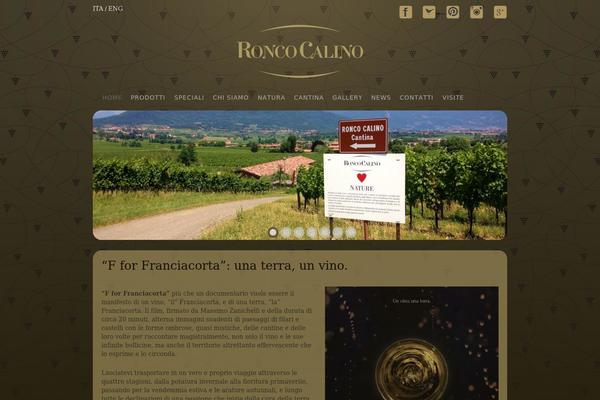 Brunelleschi theme site design template sample