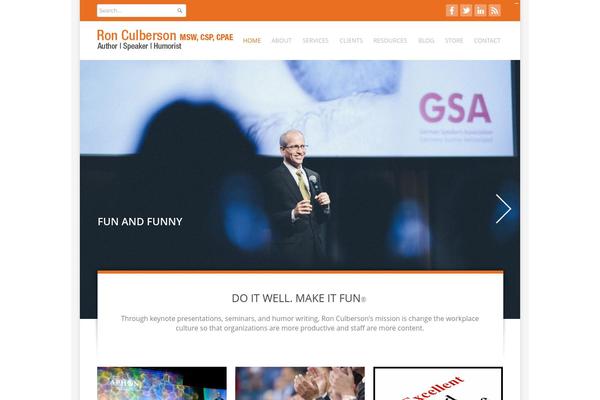 ronculberson.com site used Venix-v.1.3