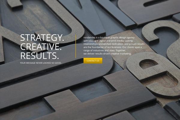 Alma theme site design template sample