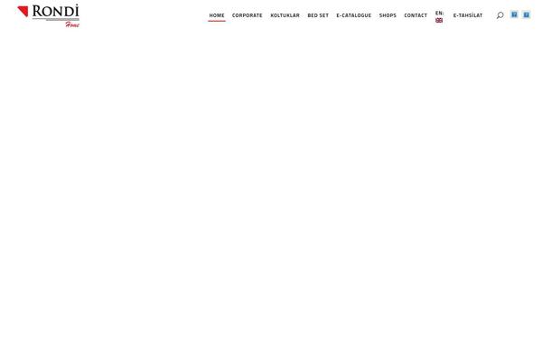 Ambient theme site design template sample